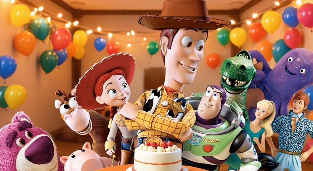 Invitación de video de cumpleaños personalizada de Toy Story para niños | Invitación de fiesta animada personalizada con Woody y Buzz | Descarga digital