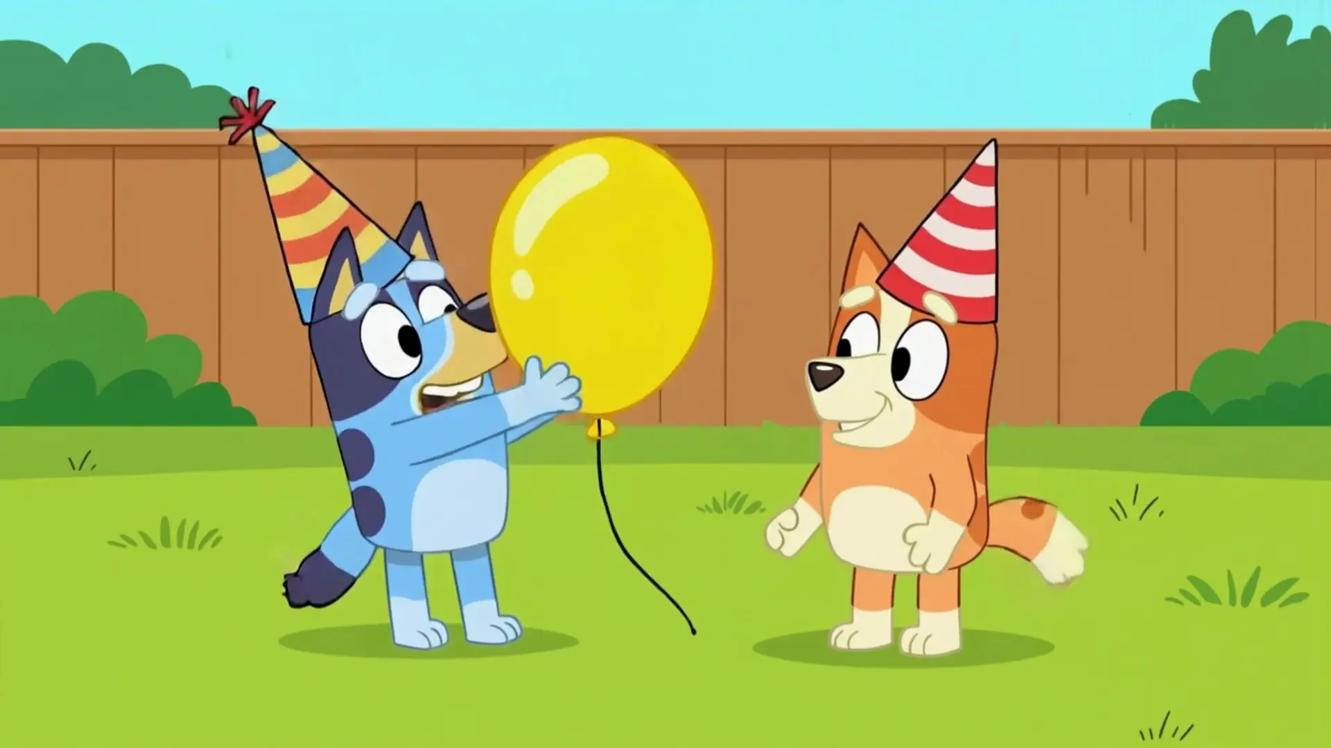Bluey Birthday Video, Personalized Canva Template with Child Photo, Birthday Wishes from Bluey MP4