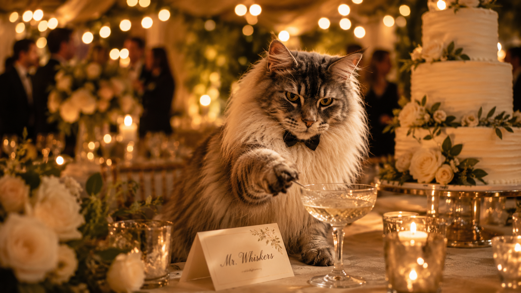 Custom Pet Wedding Speech Video from Photo, Funny AI Wedding Message from Your Dog Cat or Pet, Personalized MP4 Wedding Gift