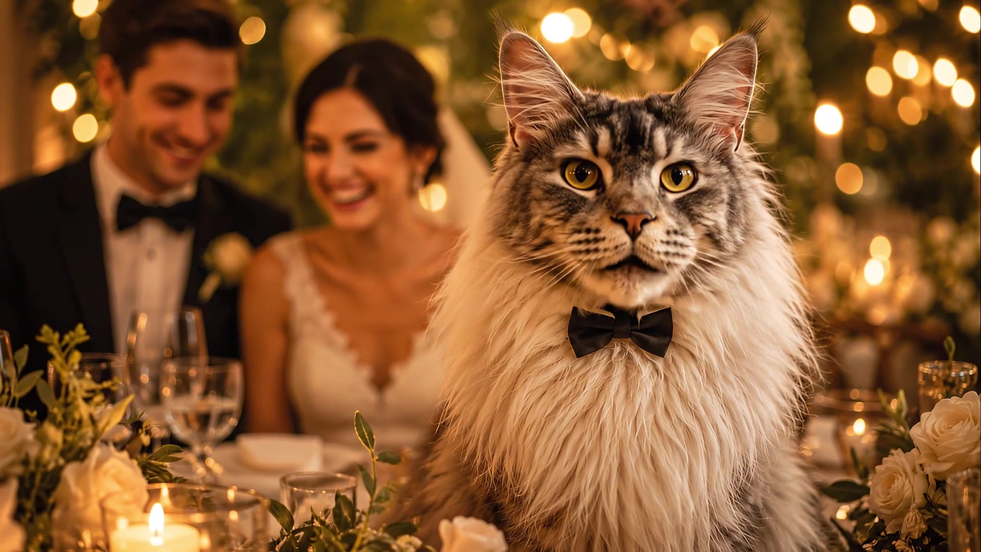 Custom Pet Wedding Speech Video from Photo, Funny AI Wedding Message from Your Dog Cat or Pet, Personalized MP4 Wedding Gift