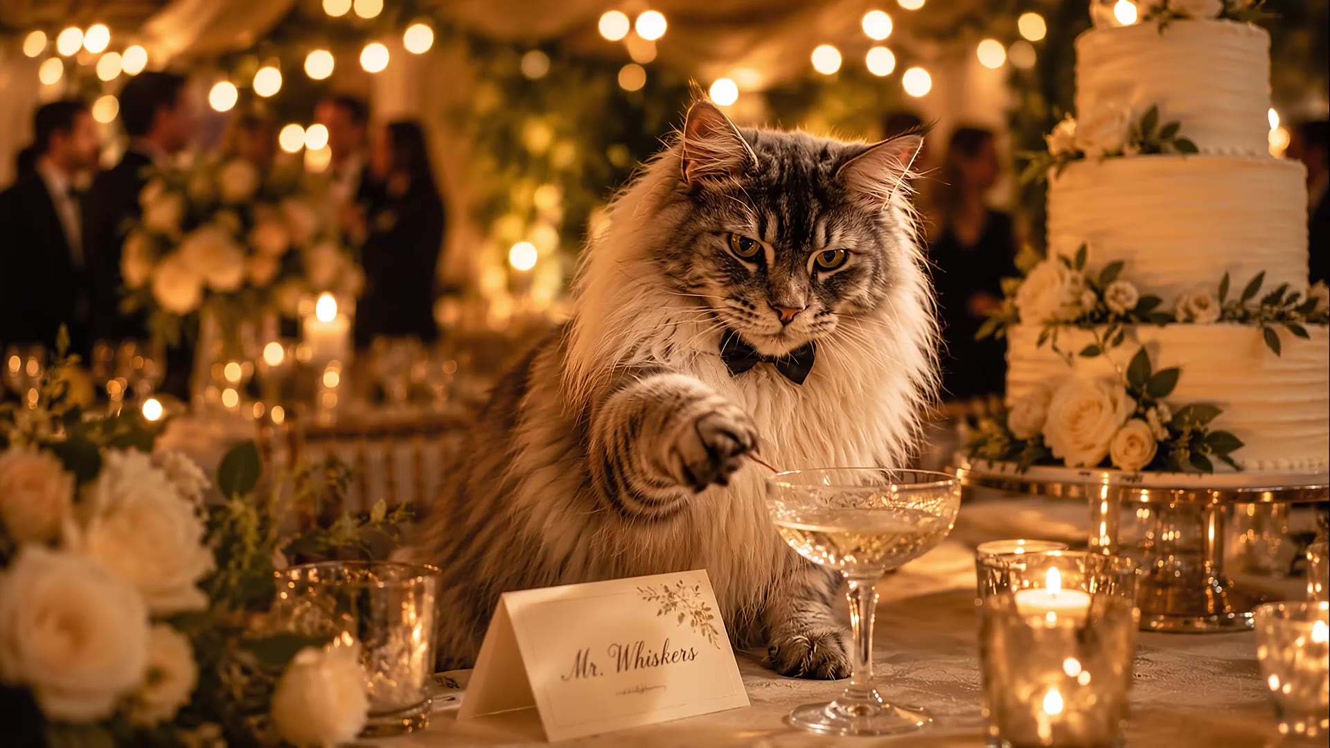 Custom Pet Wedding Speech Video from Photo, Funny AI Wedding Message from Your Dog Cat or Pet, Personalized MP4 Wedding Gift