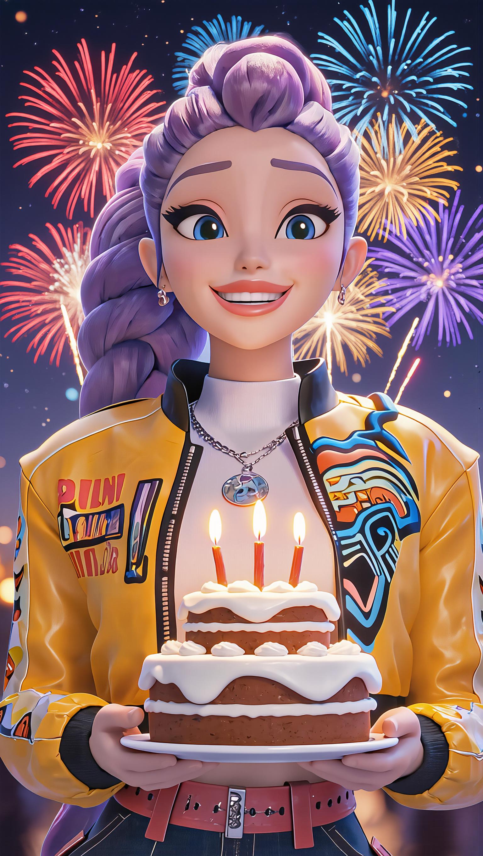 K-pop Demon Hunters Personalized Video Message, Custom Photo Birthday Gift for Kids, Wishes from Rumi, Zoey & Mira, Fast Digital Delivery