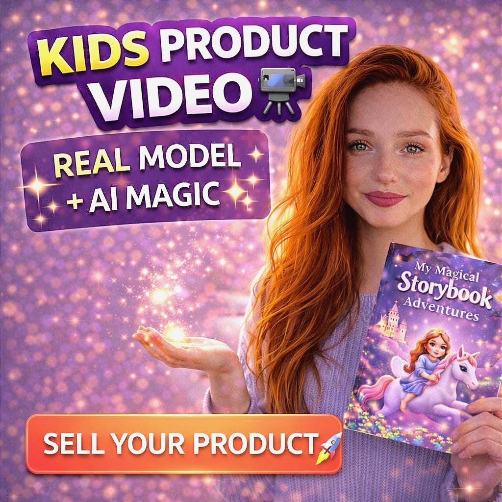 Kids Product Video Ad | UGC Video for Toys, Books & Baby Brands | Short Promo Video for Children’s Products