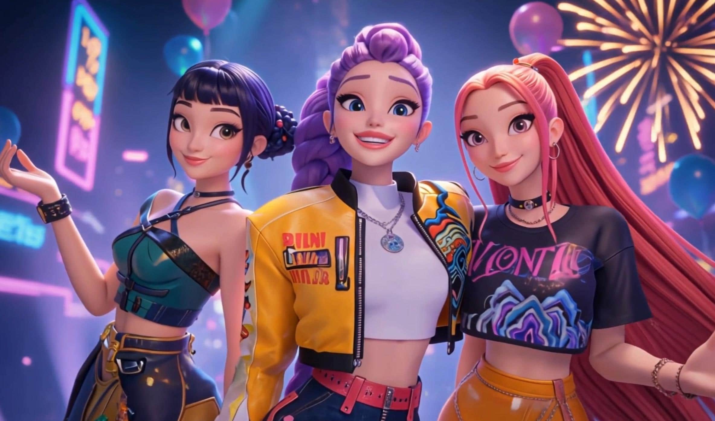 Kpop Demon Hunters Personalized Birthday Video for Kids | Huntrix, Saja Boys, Rumi, Zoey & Mira Inspired K-Pop Character Gift