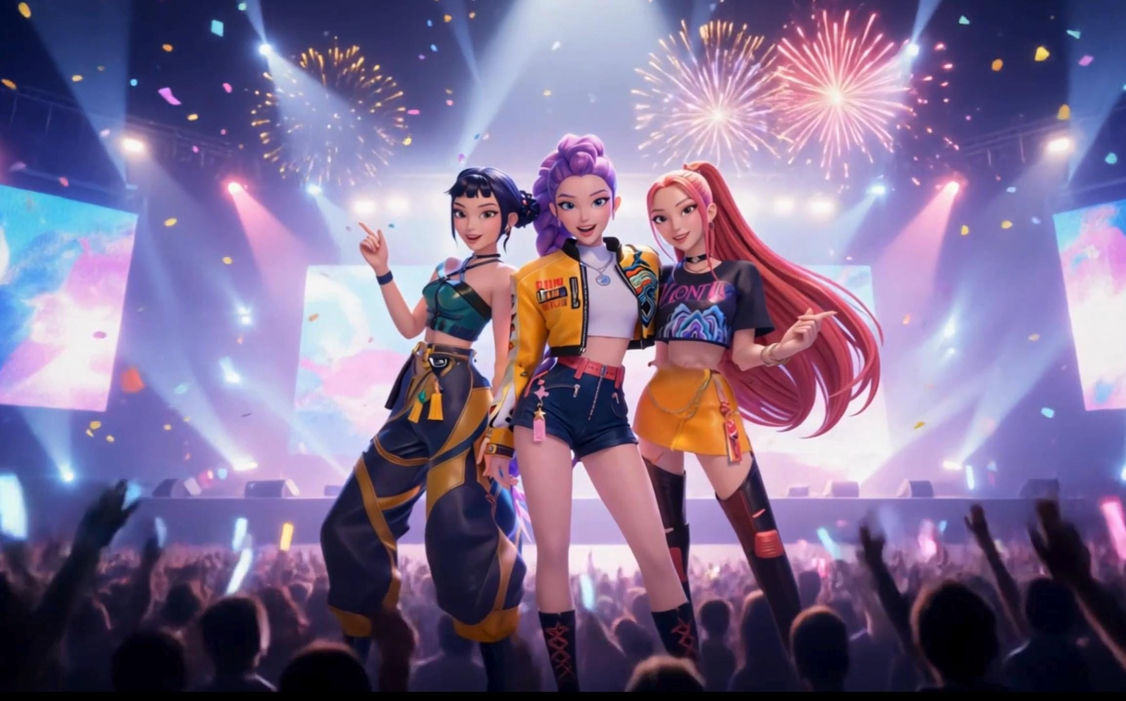 Kpop Demon Hunters Personalized Birthday Video for Kids | Huntrix, Saja Boys, Rumi, Zoey & Mira Inspired K-Pop Character Gift
