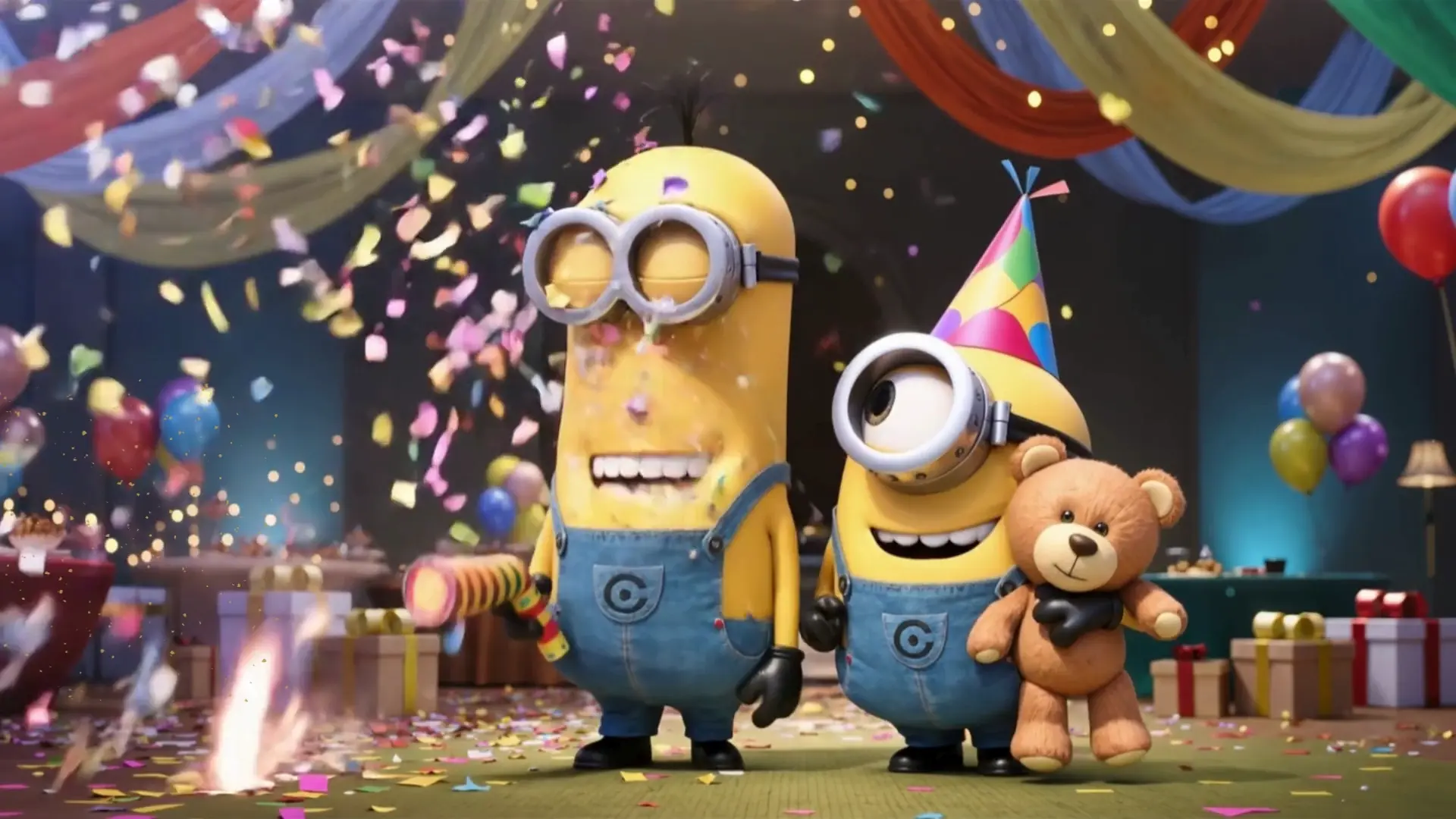 Minions Birthday Video Template, Personalized Kids Video Wishes, Canva Editable MP4 with Child Photo