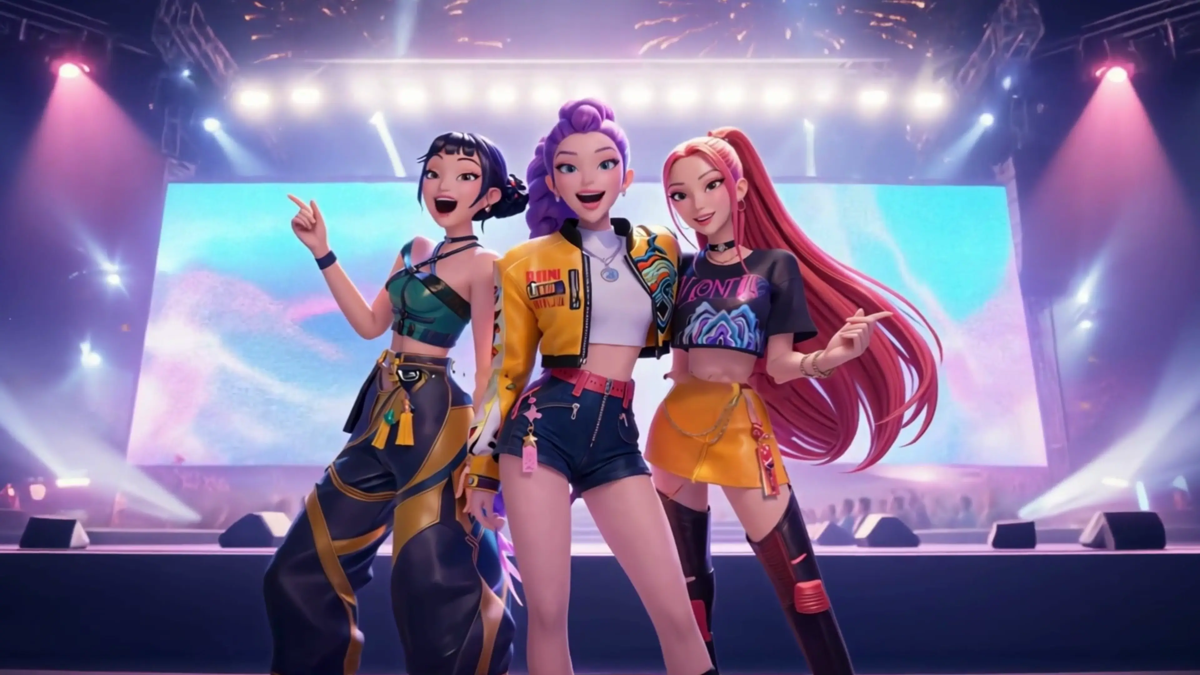 Personalizowany filmik urodzinowy dla dzieci w klimacie K-pop