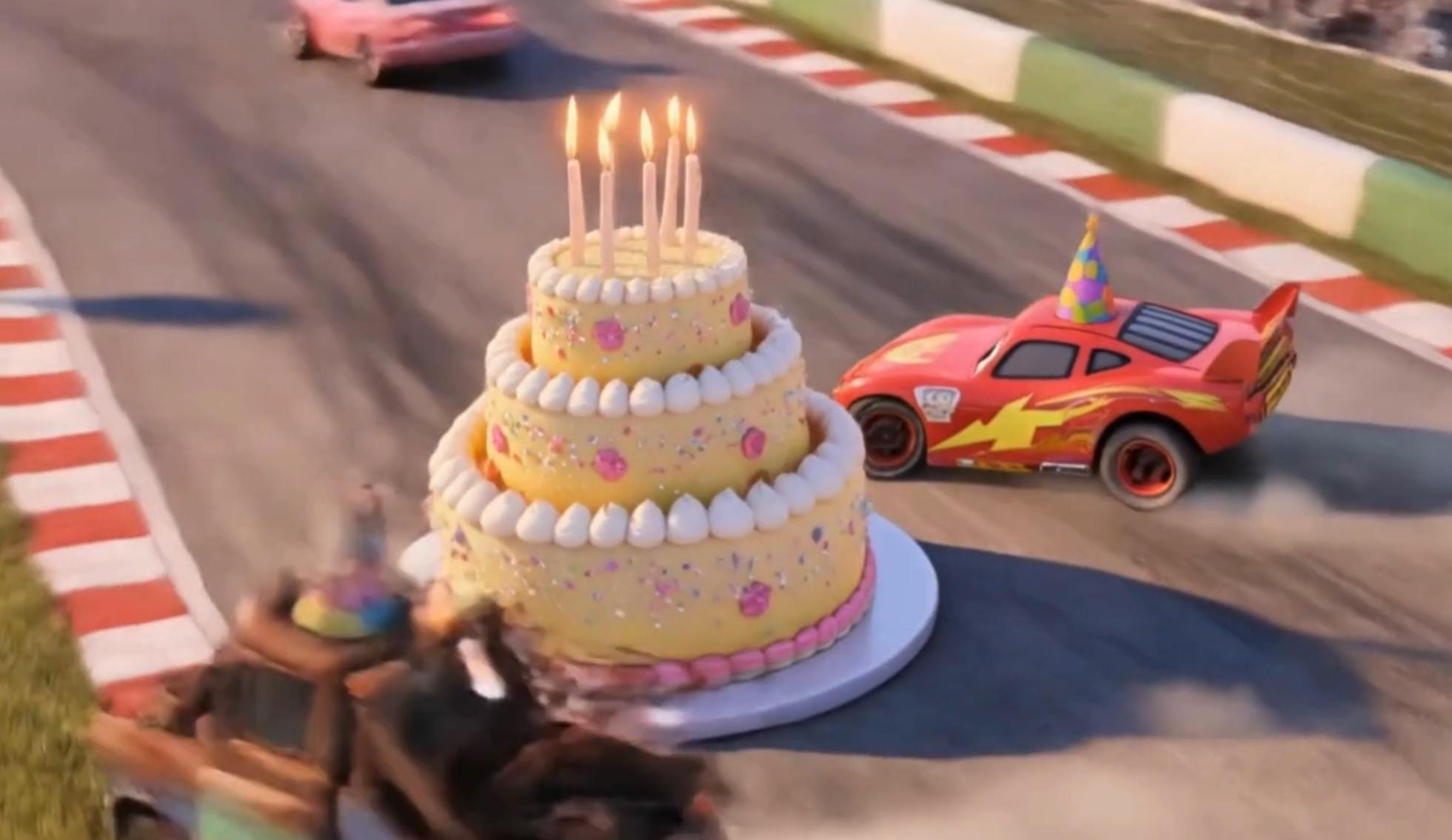 Lighting Mc Queen Birthday gift for child racing cars Greeting Video | Personalized animation with Child Photo and custom message