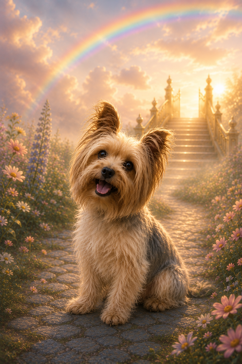 Personalized Rainbow Bridge Dog Video | Talking Dog Memorial | Custom Pet Loss Gift | Dog Remembrance Video | Keepsake