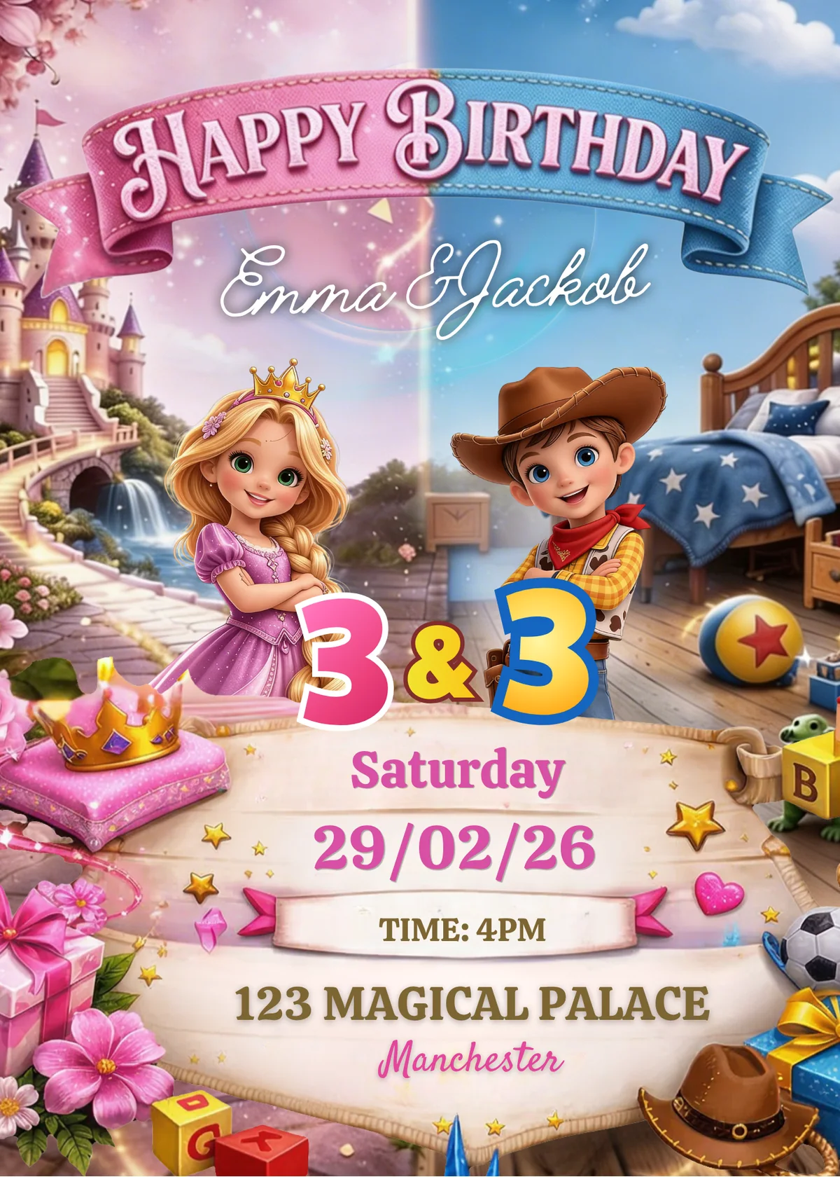 Preview image for the birthday cards and invitations family