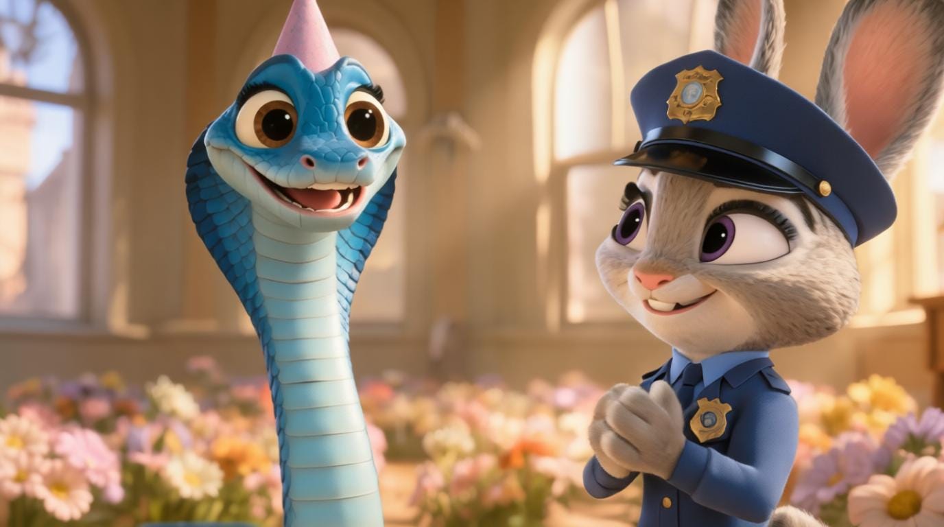 Video de felicitación de cumpleaños de Zootopia | Mensaje de cumpleaños personalizado para niños | Regalo digital personalizado